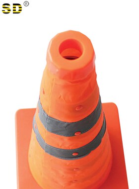 可折叠伸缩路锥安全强反光锥雪糕桶筒汽车交通应急轻便警示路障柱