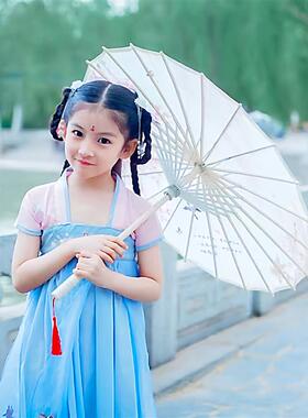 儿童油纸伞古风道具中国风古典舞跳舞伞演出舞蹈伞古装汉服摄影伞