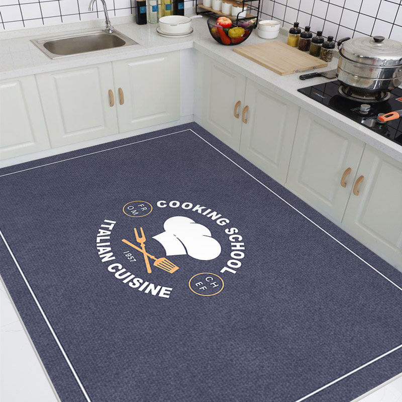 Wash-free kitchen floor mats are stain-resistant, water-proof, oil-proof and anti-slip. Large-area carpets, floor mats and foot pads are custom-made for home use.