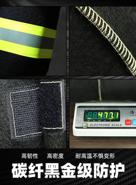 家用消防专用防火衣服防火斗篷披风灭火毯火灾高层逃生装备碳纤维