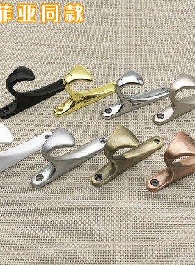 加厚索菲亚衣钩单钩挂衣钩墙上挂钩衣柜卫生间室内卧室衣帽间包邮