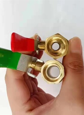 单缸柴油机放水开关球阀暖风弯头纯铜加厚加大孔新款三轮车16丝扣
