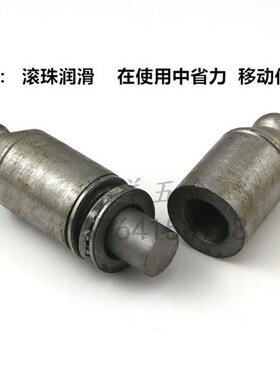 带皇冠头加粗焊接门轴35*150mm脱卸合页铁门轴铁耳圆柱合页 铰链