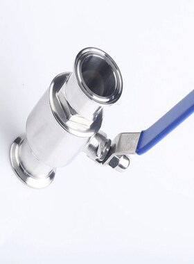 304/316L卫生级球阀/球阀/不锈钢球阀/快装球阀/卡箍式球阀/
