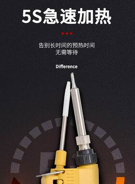 手动焊锡枪直柄标准锡线环保锡丝自动出锡电烙铁60内热式点纯锡丝