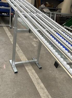 流利条卸货神器袋装百货无动力搬运卸车下货输送滑轮滑梯轻便携带