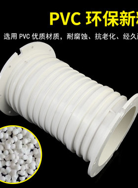 PVC止水节预埋套筒 50 75 110侧墙套管 加长20公分排水管过墙直接