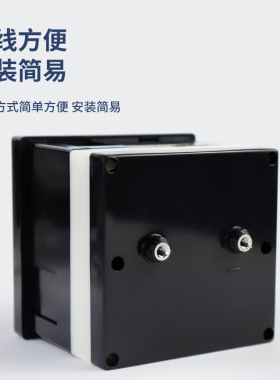 6L2型指针式交流电流表频率表50HZ直通30A三相功率因素表380v电压