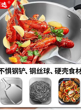 万利达304不锈钢多功能电炒锅