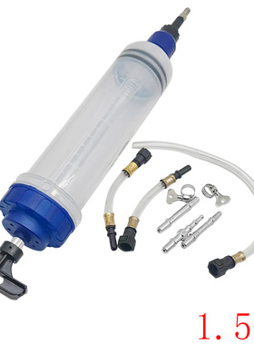 手动抽油加注器抽水器换抽机油刹车油针筒式吸注两用换油工具