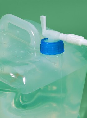 水杉便携式大容量车载软包袋带龙头户外折叠水袋延长管露营储水桶