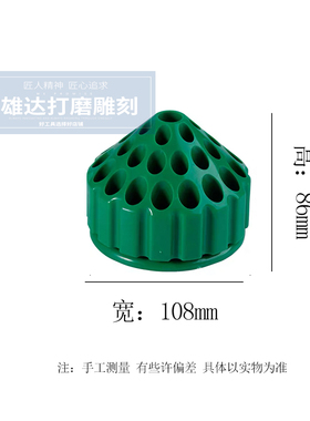 玉雕工具盒360度旋转收纳盒木雕核雕磨头刀头收纳箱牙机工具整理