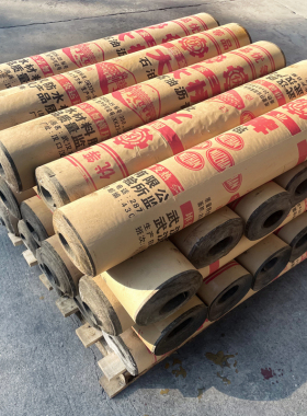 沥青油毡纸屋顶楼顶搭棚石油沥青纸仓库地基防水卷材防潮油毛毡布