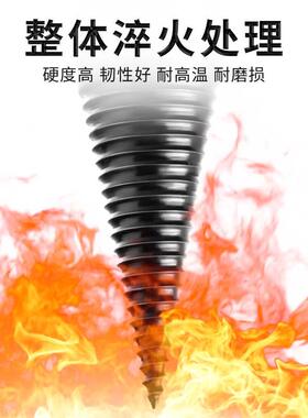 劈柴家用农村神器劈材钻头大号砍木头专用工具破柴机电动器分裂锥