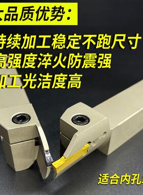 内孔端面槽刀 反刀 反圆弧端面切槽刀杆 MGFHRR/MGHA320//325/425