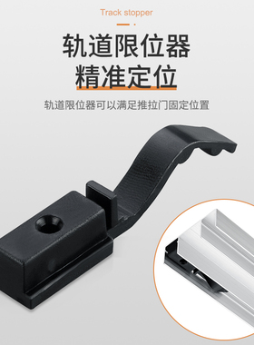 衣柜移门轨道木门推拉门上下轨双导轨柜子书柜两开门滑道橱柜滑轨