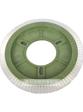 黄吉 新昌 力根定型机毛刷轮 黑毛花毛猪鬃毛尼龙毛 加密耐用