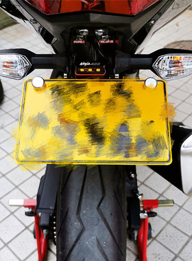 忍者400 NINJA400 Z400 18-22改装短尾车牌架折叠牌照架后车牌架
