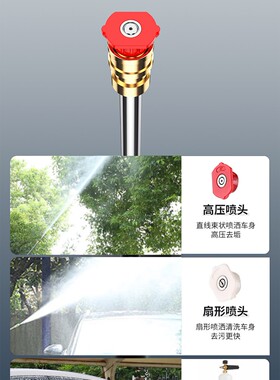 工业超高压清洗机商用220V水泵380V大功率洗车机强力除锈四级电机