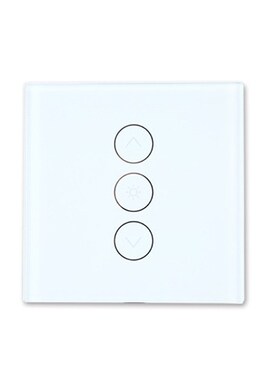 KAKN 86型调光墙壁开关 wifi智能语音远程控制触控式灯具面板开关
