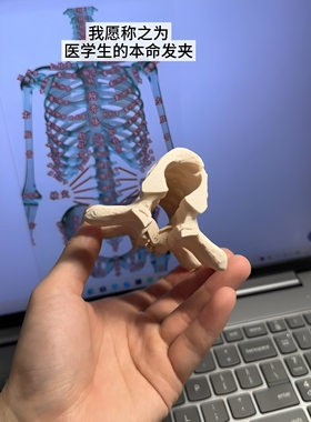 医学生发夹！3D打印脊椎盘鲨鱼夹