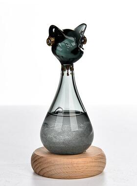 天气预报瓶埃及猫风暴瓶生日礼物情人节创意礼品结婚礼盒送男女生