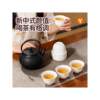 Rice husk disposable tea cup Kung Fu tea cup high-end travel tea set set thickened special tea cup