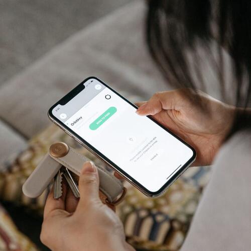 甄选Orbitkey x Chipolo钥匙钱包无线蓝牙查找提醒器扣防丢器定位 - 图1