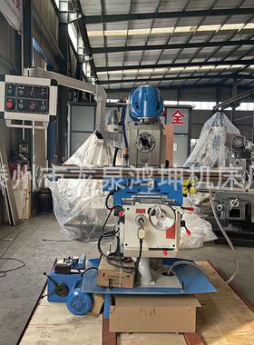 出口型X6436万能回转头铣床立卧两用金属工件重铣削铣床加工设备