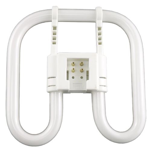 蝴蝶型2D吸顶灯管21W28W10W38W55三基色荧光节能方形厨房老式灯泡 - 图1