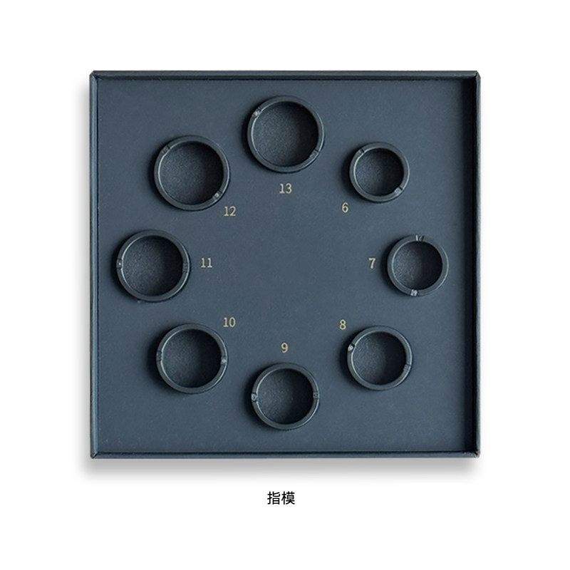 Smart Ring Fingerprint Set Finger Circumference Measurement Tool