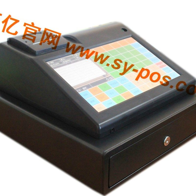 Shangyi touch screen cash register is a fast machine, catering and dining online order collection system, no need to click on the Internet