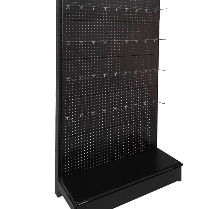 Hole board mobile phone accessories baking tools hardware fishing gear accessories display rack black hole plate supermarket shelf