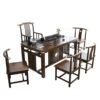 New Chinese style tea table and chair combination solid wood modern simple coffee table office tea set set integrated Zen tea making table