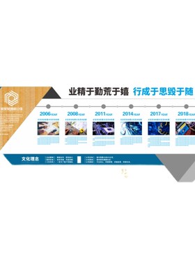 新中式企业文化照片墙木纹大理石复古效果压克力高清个性定制