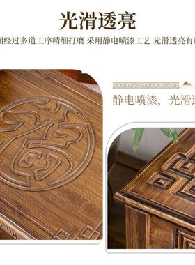实木花架中式家用客厅落地式单个花架子室内盆栽植物展示花架阳台