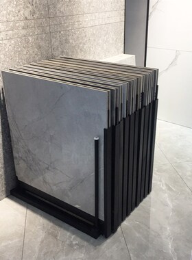 瓷砖展示架800砖抽拉展架大板架60120推拉展示架陶瓷石材地砖实木