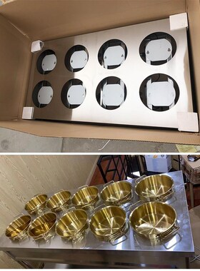 燃商粥用大容量电磁炉气煮粥保温车流动售饭大功率快餐保温煲仔炉