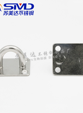 304不锈钢挂钩吊顶钩风扇拉钩吊环挂沙包挂钩墙壁挂钩方形扣眼板