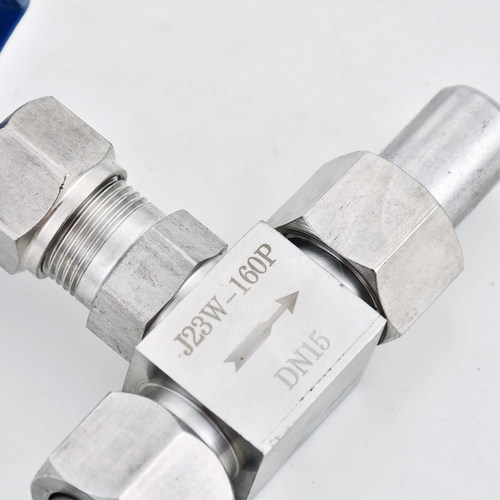 304不锈钢焊接针型阀J23W-160P双活接高压截止阀内螺纹4分6分1寸 - 图0