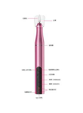 全新升级欧美无线电动磨甲机笔式磨甲器卸甲机小型家用磨甲机