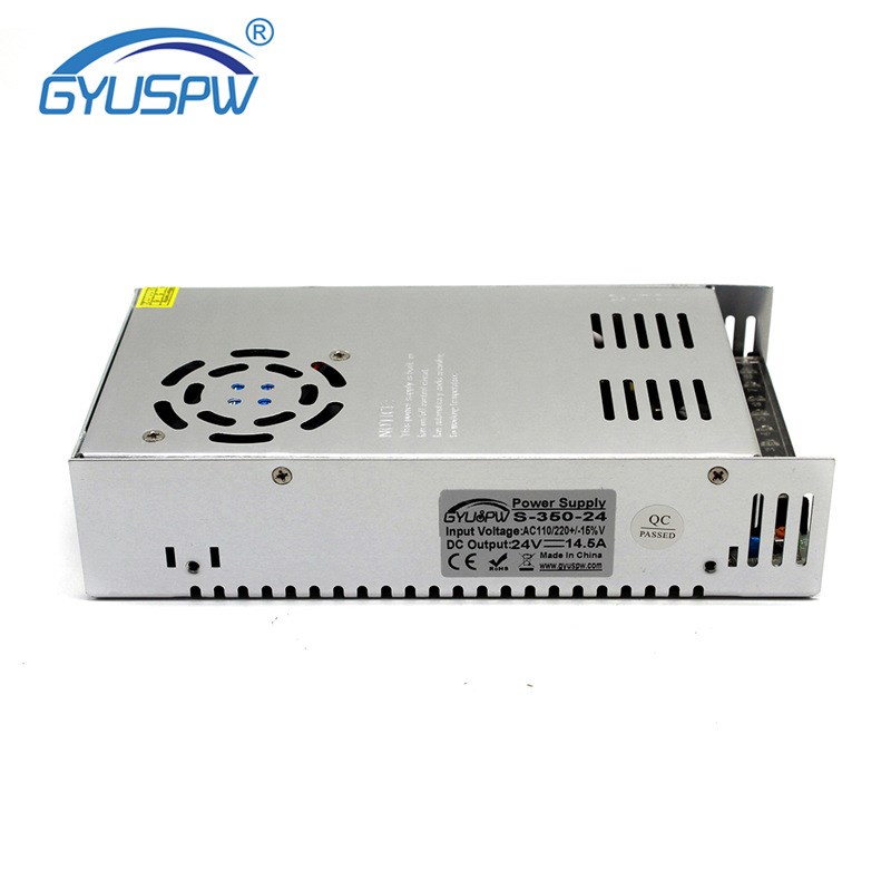 Foreign trade S-350-24 switching power supply LED security industrial power supply 24v350W lamp monitoring power supply