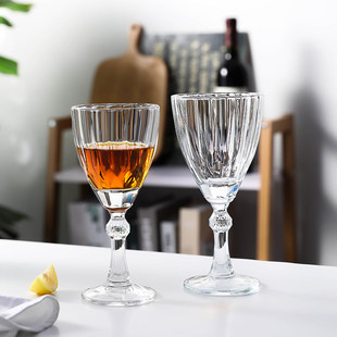 【6支】高端威士忌酒杯套装纹理玻璃杯