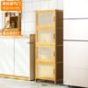 Microwave oven kitchen shelf storage seasoning rack household supplies collection spatula hanging rack storage kitchen cabinets
