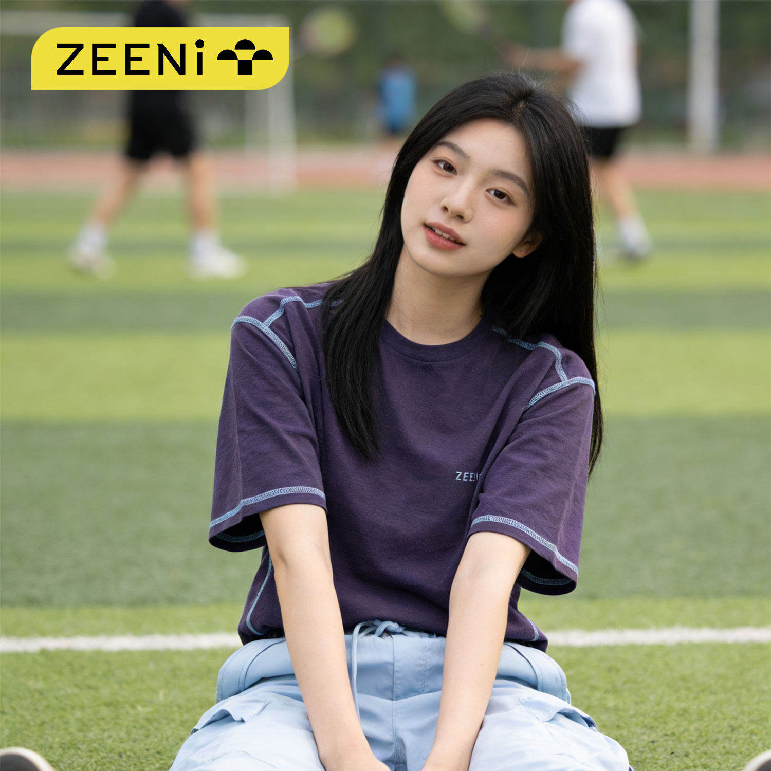 ZEENI轻户外速干T恤女夏季