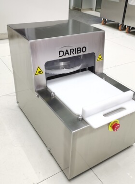 W肉块嫩化压薄片机凹凸式断筋压片机气动压肉排机商用肉排压片机