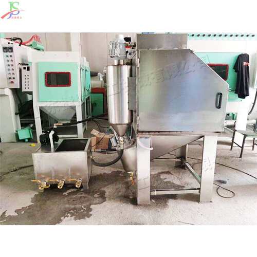 金属干湿两用除锈机 五金打磨喷砂机liquid sandblasting machine - 图2