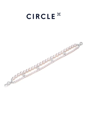 CIRCLE木兰叠戴淡水珍珠手链