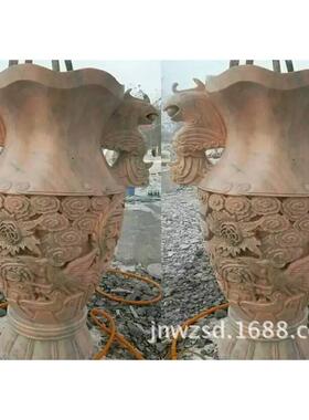 大门汉白玉石材子加工室内装饰浮雕石子价格景观石雕石图