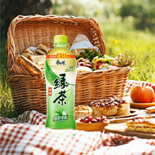 康师傅低糖绿茶500ml*15瓶整箱茶饮料